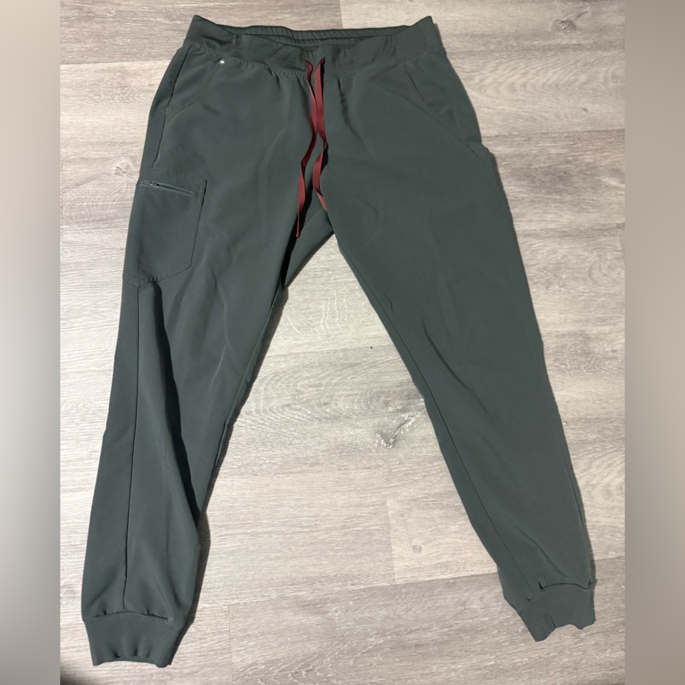 Figs High Waisted Zamora Joggers- Bonsai XL/T